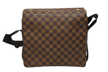 画像をギャラリービューアに読み込む, 極美品 LOUIS VUITTON ルイヴィトン ナヴィグリオ ショルダーバッグ N45255 ブラウン ダミエキャンバス 中古 4b010779