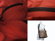 画像をギャラリービューアに読み込む, 極美品 LOUIS VUITTON ルイヴィトン ナヴィグリオ ショルダーバッグ N45255 ブラウン ダミエキャンバス 中古 4b010779