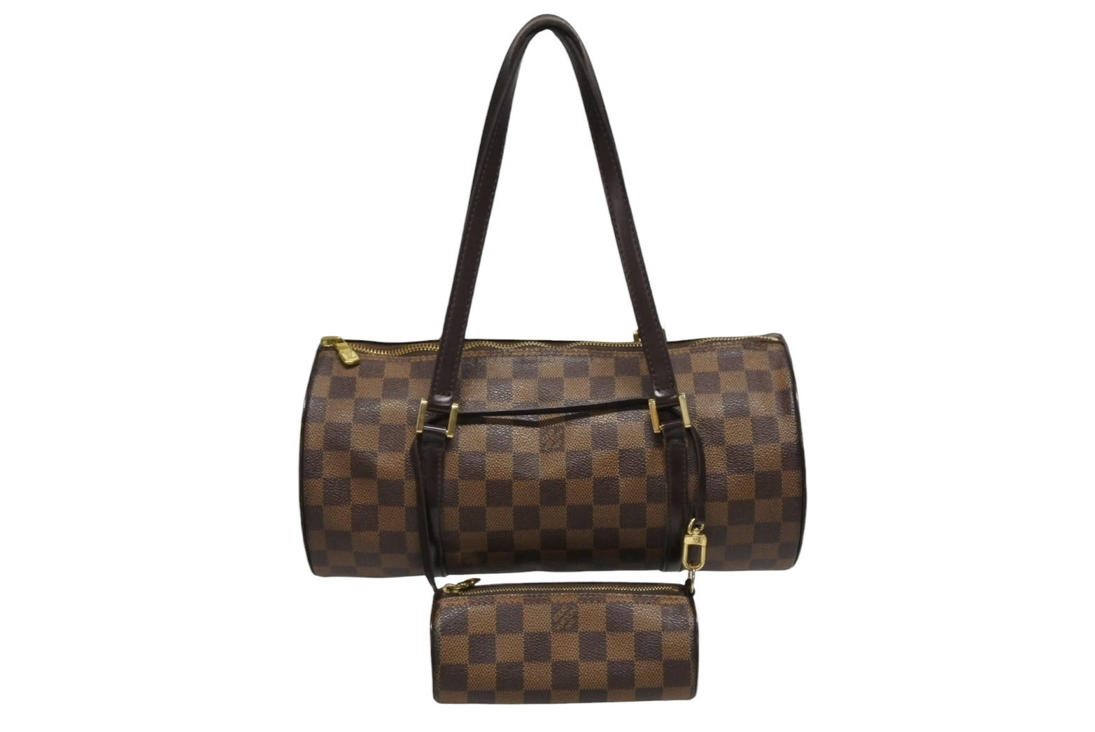 Louis Vuitton パピヨン　30 AUTHENTIC Louis Vuitton Papillon 30 Damier Ebene PREOWNED (WBA990