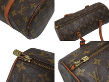画像をギャラリービューアに読み込む, LOUIS VUITTON ルイヴィトン パピヨン30 ハンドバッグ モノグラムキャンバス N51303 ブラウン ゴールド金具 美品 中古 4b010781