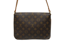 画像をギャラリービューアに読み込む, LOUIS VUITTON ルイヴィトン ミュゼットタンゴ ショルダーバック M51257 モノグラム ブラウン 美品 中古 4b010782