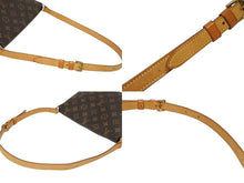 画像をギャラリービューアに読み込む, LOUIS VUITTON ルイヴィトン ミュゼットタンゴ ショルダーバック M51257 モノグラム ブラウン 美品 中古 4b010782