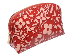 極美品 LOUIS VUITTON ルイヴィトン ヴェルニ ポシェット コスメティック ポムダムール 化粧ポーチ ヴェルニスイートモノグラム M90122 中古 4b010795