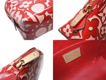 Load image into Gallery viewer, 極美品 LOUIS VUITTON ルイヴィトン ヴェルニ ポシェット コスメティック ポムダムール 化粧ポーチ ヴェルニスイートモノグラム M90122 中古 4b010795