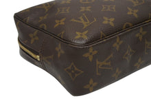 Load image into Gallery viewer, LOUIS VUITTON ルイヴィトン トゥルーストワレット23 コスメポーチ クラッチバッグ ポーチ モノグラム ブラウン 良品 中古 4b010807