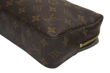 Load image into Gallery viewer, LOUIS VUITTON ルイヴィトン トゥルーストワレット23 コスメポーチ クラッチバッグ ポーチ モノグラム ブラウン 良品 中古 4b010807