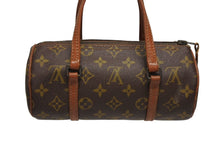 Load image into Gallery viewer, LOUIS VUITTON ルイヴィトン モノグラム 旧 パピヨン22 ハンドバッグ M51367 ブラウン PVC レザー ゴールド金具 良品 中古 4b010815