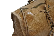 画像をギャラリービューアに読み込む, 極美品 BALENCIAGA バレンシアガ The Weekender ザ ウィークエンダー ハンドバッグ 110506 ブラウン レザー 中古 4b010819