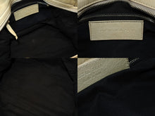 画像をギャラリービューアに読み込む, BALENCIAGA バレンシアガ ザ ファースト ハンドバッグ ショルダーバッグ 115748 アイボリー ハラコ レザー シルバー金具 美品 中古 4b010821