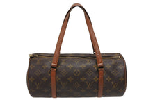 画像をギャラリービューアに読み込む, LOUIS VUITTON ルイヴィトン パピヨン30 ハンドバッグ M51365 旧型 モノグラムキャンバス ブラウン 美品 中古 4b010824