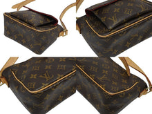 画像をギャラリービューアに読み込む, 極美品 LOUIS VUITTON ルイヴィトン ショルダーバッグ M51165 ヴィバシテPM ブラウン モノグラム ゴールド金具 中古 4b010828