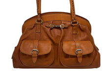 Load image into Gallery viewer, 極美品 Christian Dior クリスチャンディオール マイディオール ハンドバッグ 05-MA-0096 ブラウン レザー シルバー金具 中古 4b010832