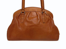 Load image into Gallery viewer, 極美品 Christian Dior クリスチャンディオール マイディオール ハンドバッグ 05-MA-0096 ブラウン レザー シルバー金具 中古 4b010832