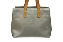 画像をギャラリービューアに読み込む, LOUIS VUITTON ルイヴィトン リードPM モノグラムヴェルニ ハンドバッグ ブルー系 M91145 ゴールド金具 良品 中古 4b010835