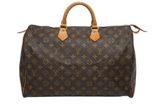 Load image into Gallery viewer, LOUISVUITTON ルイヴィトン スピーディ40 ハンドバッグ M41526 モノグラムキャンバス ゴールド金具 ブラウン 美品 中古 4b010837