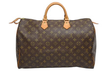 Load image into Gallery viewer, LOUISVUITTON ルイヴィトン スピーディ40 ハンドバッグ M41526 モノグラムキャンバス ゴールド金具 ブラウン 美品 中古 4b010837