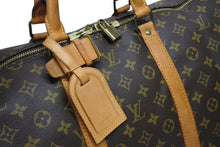 画像をギャラリービューアに読み込む, LOUIS VUITTON ルイヴィトン キーポル50 ボストンバッグ M41426 モノグラム PVC レザー モノグラム ゴールド金具 良品 中古 4b010838
