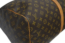 画像をギャラリービューアに読み込む, LOUIS VUITTON ルイヴィトン キーポル50 ボストンバッグ M41426 モノグラム PVC レザー モノグラム ゴールド金具 良品 中古 4b010838
