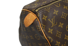 画像をギャラリービューアに読み込む, LOUIS VUITTON ルイヴィトン キーポル50 ボストンバッグ M41426 モノグラム PVC レザー モノグラム ゴールド金具 良品 中古 4b010838