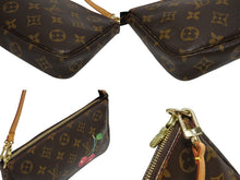 画像をギャラリービューアに読み込む, 極美品 LOUIS VUITTON ルイヴィトン モノグラム チェリー ポシェットアクセソワール アクセサリーポーチ 村上隆 M95008 中古 4b010846