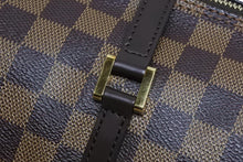 画像をギャラリービューアに読み込む, 極美品 LOUIS VUITTON ルイヴィトン パピヨン30 ハンドバッグ N51303 ダミエ エベヌ ブラウン ゴールド金具 中古 4b010847