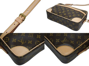 新品同様品 LOUIS VUITTON ルイヴィトン モノグラム トロカデロ27 ショルダーバッグ M51274 PVC ヌメ革 ブラウン ゴールド金具 中古 4b010849