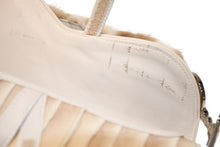 Load image into Gallery viewer, 極美品 Christian Dior クリスチャンディオール サドルバッグ ワンショルダーバッグ 01RU 0064 ファー レザー シルバー金具 中古 4b010855