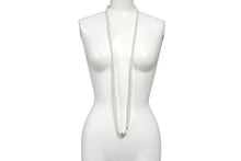 Load image into Gallery viewer, 新品未使用 CHROME HEARTS クロムハーツ × ミキモト パール ネックレス MIKIMOTO CH PLUS PEARL NECKLACE K18 中古 4b010858