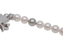 Load image into Gallery viewer, 新品未使用 CHROME HEARTS クロムハーツ × ミキモト パール ネックレス MIKIMOTO CH PLUS PEARL NECKLACE K18 中古 4b010858