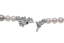 Load image into Gallery viewer, 新品未使用 CHROME HEARTS クロムハーツ × ミキモト パール ネックレス MIKIMOTO CH PLUS PEARL NECKLACE K18 中古 4b010858