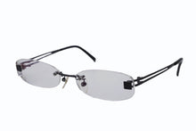 Load image into Gallery viewer, CHANEL シャネル リムレス 眼鏡 メガネ アイウェア 2123T c.101 サイズ53□16 135 度入り ココマーク ブラック 美品 中古 4b010863