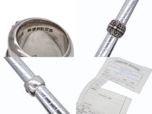 Load image into Gallery viewer, 極美品 CHROME HEARTS クロムハーツ CLASSIC OVAL クラシック オーバルクロス リング 重量約46.9g サイズ18号 シルバー925 中古 4b010872