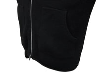Load image into Gallery viewer, 極美品 CHROME HEARTS クロムハーツ カシミヤ ダガージップ ニット クロスパッチ カシミヤ ブラック 中古 4b010876