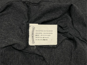 CHROME HEARTS クロムハーツ BSフレア 半袖VネックTシャツ サイズM チャコール ポリエステル コットン 美品 中古 4b010878