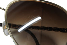 Load image into Gallery viewer, CHANEL シャネル ティアドロップ サングラス アイウェア 4194-Q c395/3B サイズ59◻︎14 135 ココマーク ブラウン 美品 中古 4b010890
