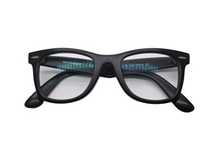 Ray-Ban レイバン サングラス アイウェア 伊達眼鏡 RB5121F 2477 サイズ50□22 150 マットブラック 良品 中古 4b010904