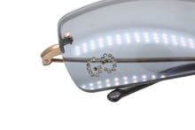 Load image into Gallery viewer, GUCCI グッチ スクエアサングラス アイウェア GG 1653/STRASS 57723 サイズ58□18 135 ラインストーン 美品 中古 4b010906
