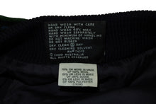 Load image into Gallery viewer, COOGI クージー 3Dニット ジップアップ ブルゾン ウール×レザー 肘パッチワーク マルチカラー ジャケット 美品 中古 4b010914