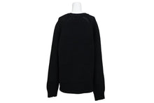 Load image into Gallery viewer, ISSEY MIYAKE イッセイミヤケ プリーツ加工 ニット ME23KN023 ブラック ウール ナイロン サイズ3 美品 中古 4b010916