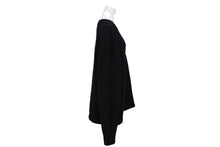 Load image into Gallery viewer, ISSEY MIYAKE イッセイミヤケ プリーツ加工 ニット ME23KN023 ブラック ウール ナイロン サイズ3 美品 中古 4b010916