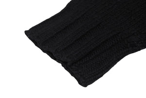 ISSEY MIYAKE イッセイミヤケ プリーツ加工 ニット ME23KN023 ブラック ウール ナイロン サイズ3 美品 中古 4b010916