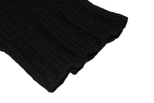 Load image into Gallery viewer, ISSEY MIYAKE イッセイミヤケ プリーツ加工 ニット ME23KN023 ブラック ウール ナイロン サイズ3 美品 中古 4b010916