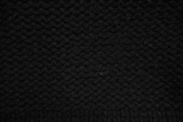 ISSEY MIYAKE イッセイミヤケ プリーツ加工 ニット ME23KN023 ブラック ウール ナイロン サイズ3 美品 中古 4b010916