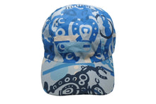 Load image into Gallery viewer, 極美品 HERMES エルメス キャップ ベースボールキャップ 帽子 ロボット ナイロン コットン ビスコース ブルー サイズ59 中古 4b010926