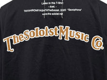 Load image into Gallery viewer, TAKAHIRO MIYASHITA The Soloist. タカヒロミヤシタザソロイスト サックス Tシャツ ブラック サイズ50 美品 中古 4b010638