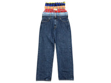 Load image into Gallery viewer, 新品未使用 AWGE アウグ Layered Stacked Denim Pants レイヤード デニムパンツ サイズ34 A$AP ROCKY エイサップロッキー 中古 4b011197