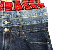 Load image into Gallery viewer, 新品未使用 AWGE アウグ Layered Stacked Denim Pants レイヤード デニムパンツ サイズ34 A$AP ROCKY エイサップロッキー 中古 4b011197