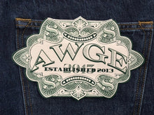 Load image into Gallery viewer, 新品未使用 AWGE アウグ Layered Stacked Denim Pants レイヤード デニムパンツ サイズ34 A$AP ROCKY エイサップロッキー 中古 4b011197