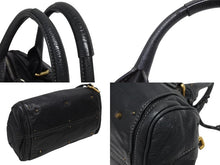 Load image into Gallery viewer, Chloe クロエ ハンドバッグ パディントン ワンショルダーバッグ ブラック レザー B19FG0 ゴールド金具 美品 中古 4b010959