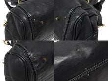 Load image into Gallery viewer, Chloe クロエ ハンドバッグ パディントン ワンショルダーバッグ ブラック レザー B19FG0 ゴールド金具 美品 中古 4b010959
